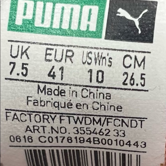 Puma Suede Classic Sneaker Pink Womens 10 - Picture 8 of 8